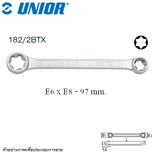 SKI - สกี จำหน่ายสินค้าหลากหลาย และคุณภาพดี | UNIOR 182/2BTX แหวนท๊อกซ์หักมุม E6xE8